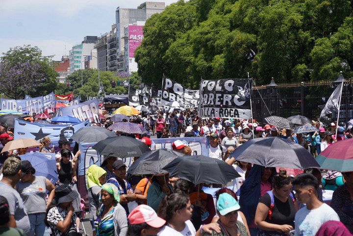 El mensaje Gobierno se da en la previa de la movilización convocada para este miércoles por organizaciones sociales. 