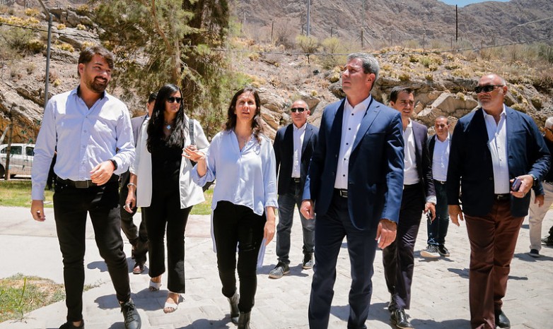 El gobernador Uñac dejó inaugurado un sector del Parque Aventura, en Rivadavia