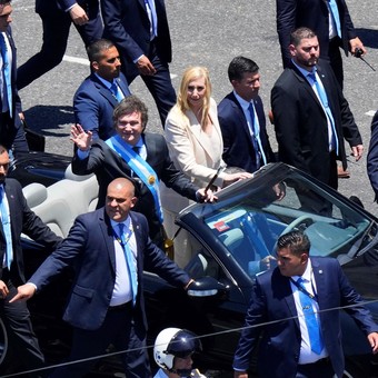 “El que corta no cobra”, el duro mensaje de Javier Milei contra los piqueteros en su discurso de asunción