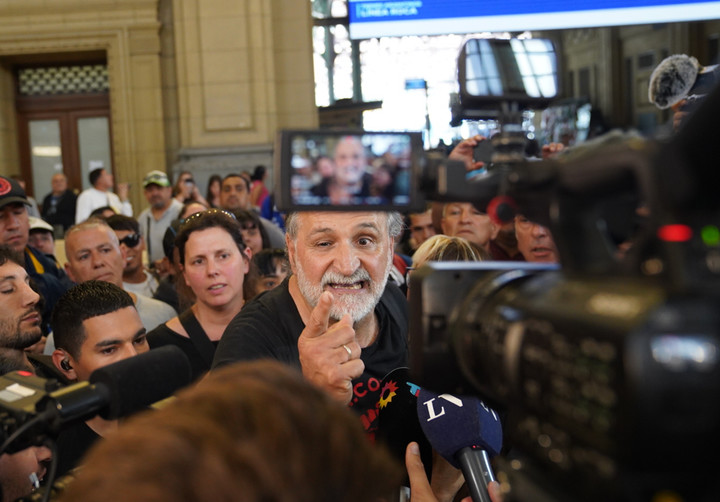 Eduardo Belliboni se cruzó con un periodista. Foto: Guillermo Rodriguez Adami