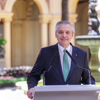 Alberto Fernández se despidió por cadena nacional: "Sabemos que no alcanzamos los objetivos"