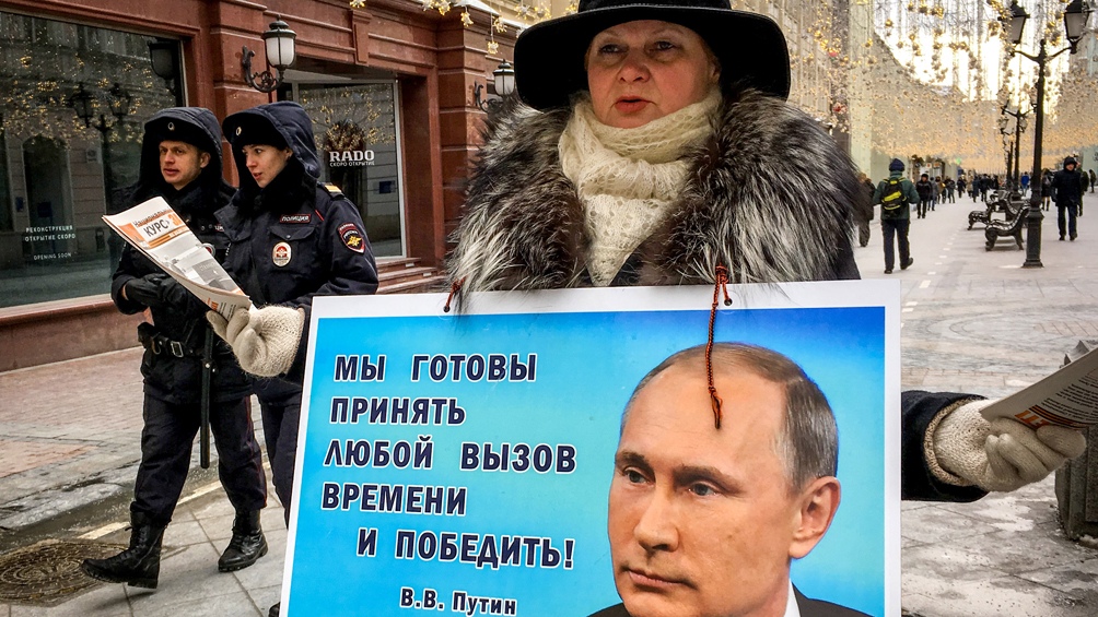 Putin va en bsqueda de otro mandato hasta el 2030