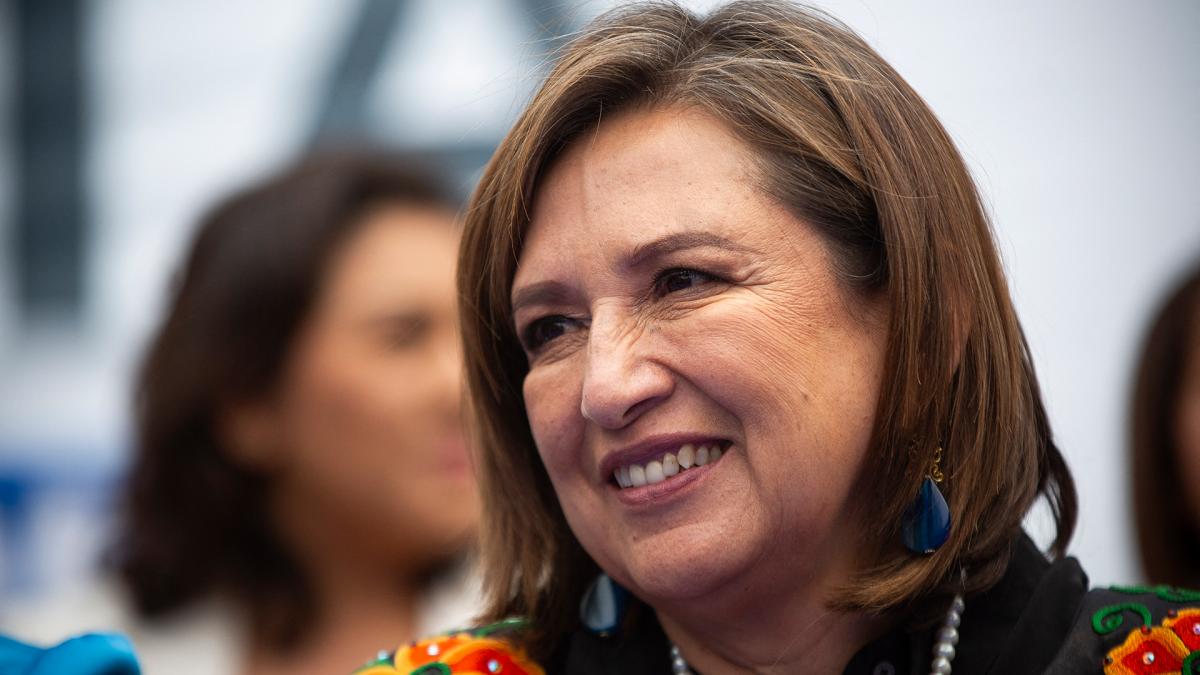 Xochitl Galvez es la principal candidata opositora Foto AFP