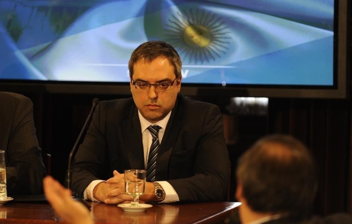 Juez Ernesto Kreplak, en la comisión de Acuerdos del Senado.