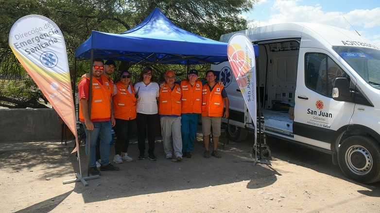 Amplio operativo de Salud en el Safari Tras las Sierras en Valle Fértil