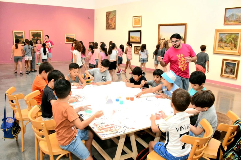 Comenzó la magia de Vacacionarte en el Museo Franklin Rawson